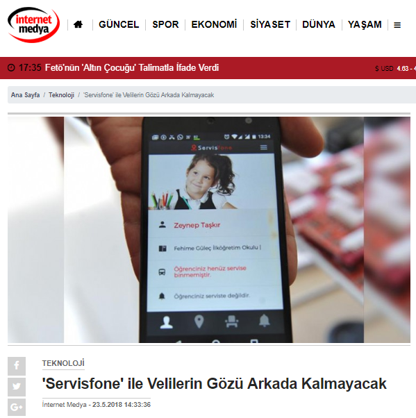 öğrenci güvenliği için koltuk sensör sistemi internet medya'da