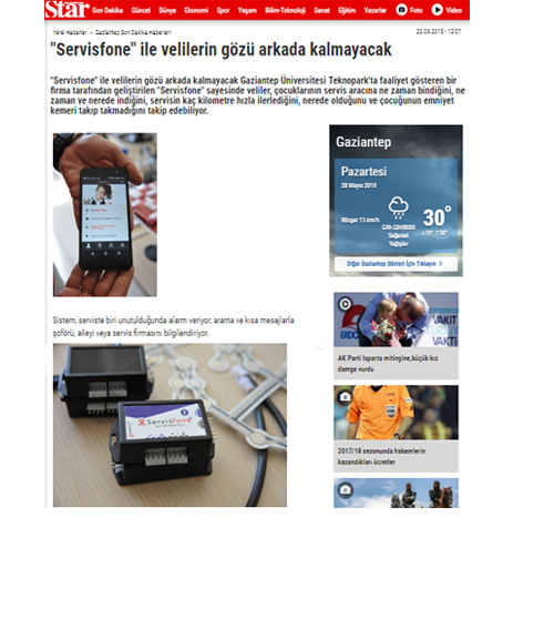 veli bilgilendirme sistemi star gazetesinde